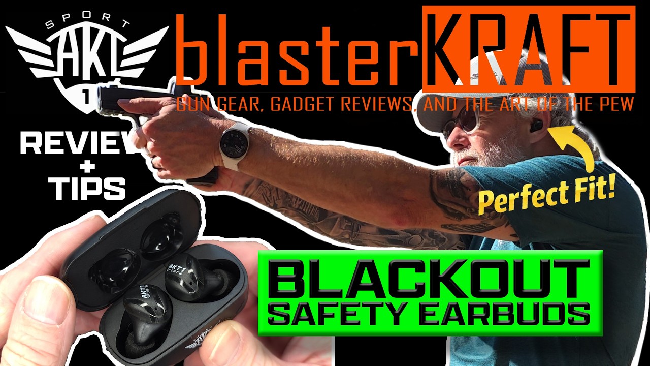 AKT1 Blackout Earbuds Review — The Fit Trick Nobody Explains (+ Shot Timer Bluetooth Challenge)