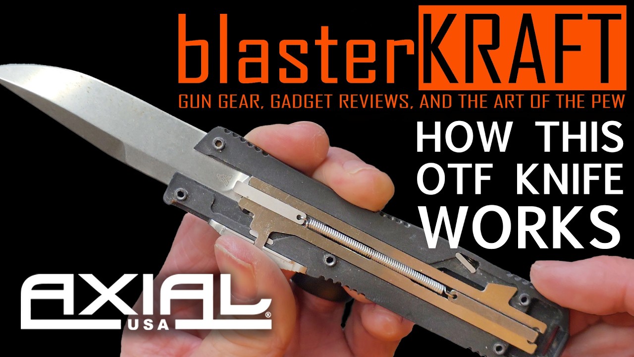 Axial Shift OTF Knife (V1) – Internal Parts, Close-Up Breakdown & How It Works