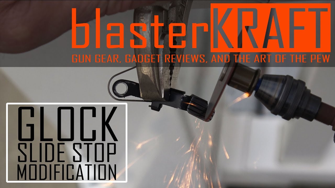 Glock Slide Stop Modification - Will it Help with my High Thumbs Grip?