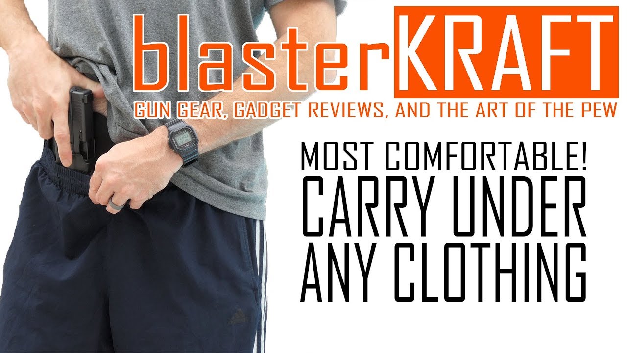 Most Comfortable Glock 19 Holster - TactiPac Combat Appendix - No Belt Required!