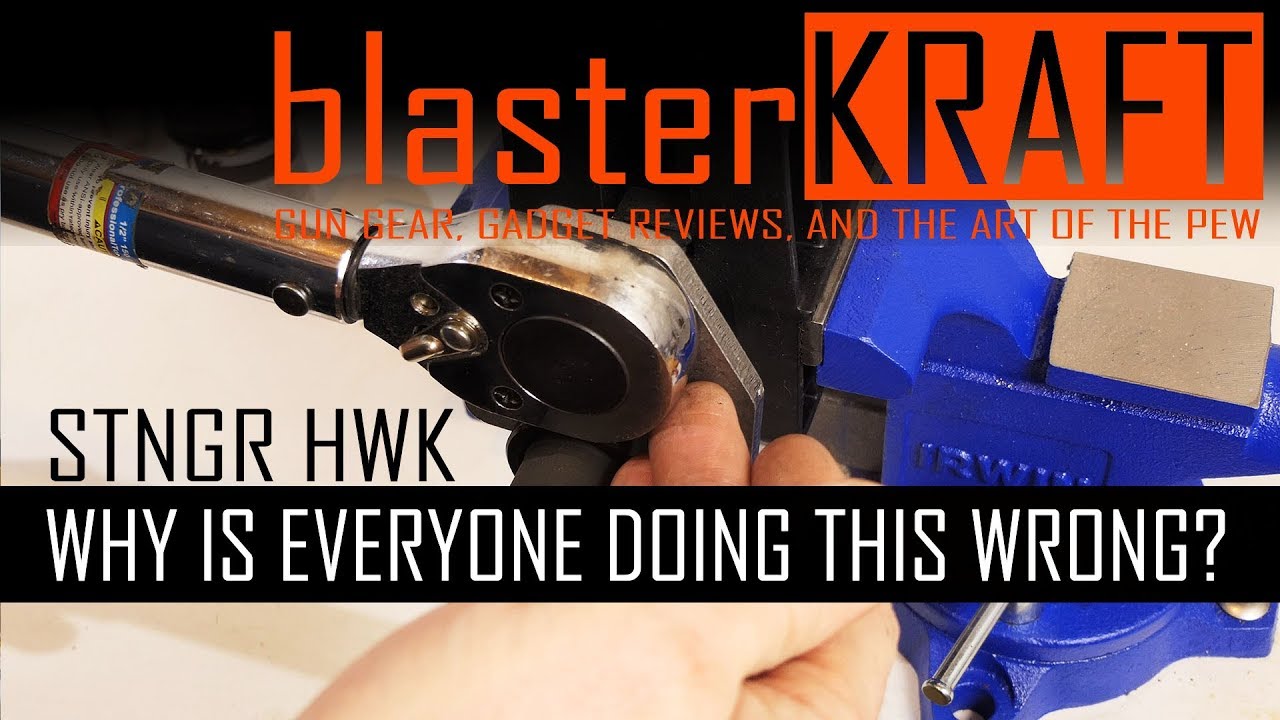 PT 3A : AR15 UPGRADE - STNGR HWK AND HOW TO PROPERLY TORQUE BARREL NUT