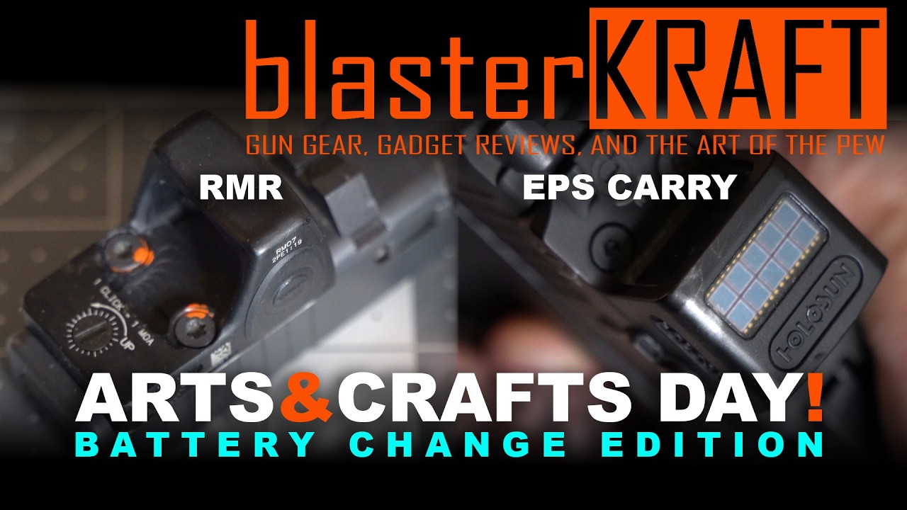 Red Dot Battery Change: Easy for one… Painful on the other 😬 | Trijicon RMR vs Holosun EPS Carry