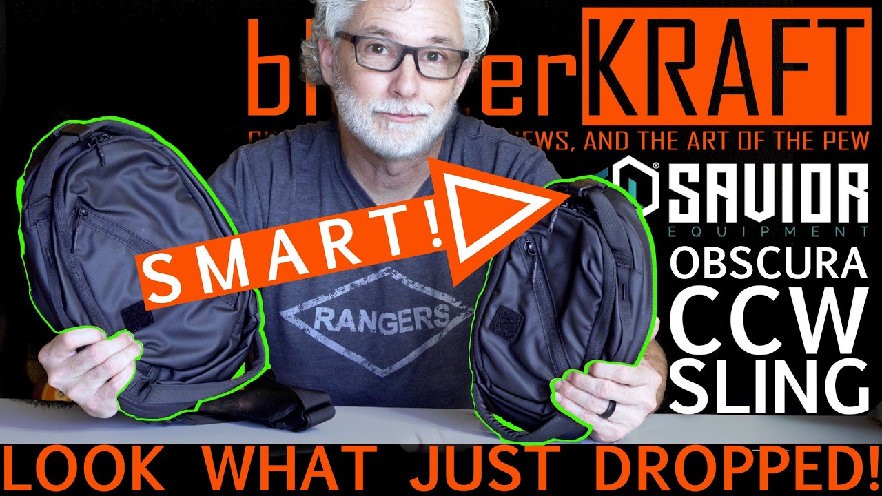 Savior Obscura CCW Sling Bags Just Dropped — Quick 3L vs 5L Preview