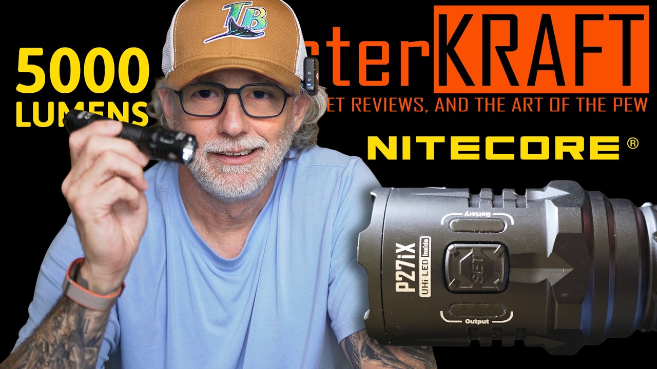This Is the Flashlight I Wish I Had as a Cop | Nitecore P27IX Review